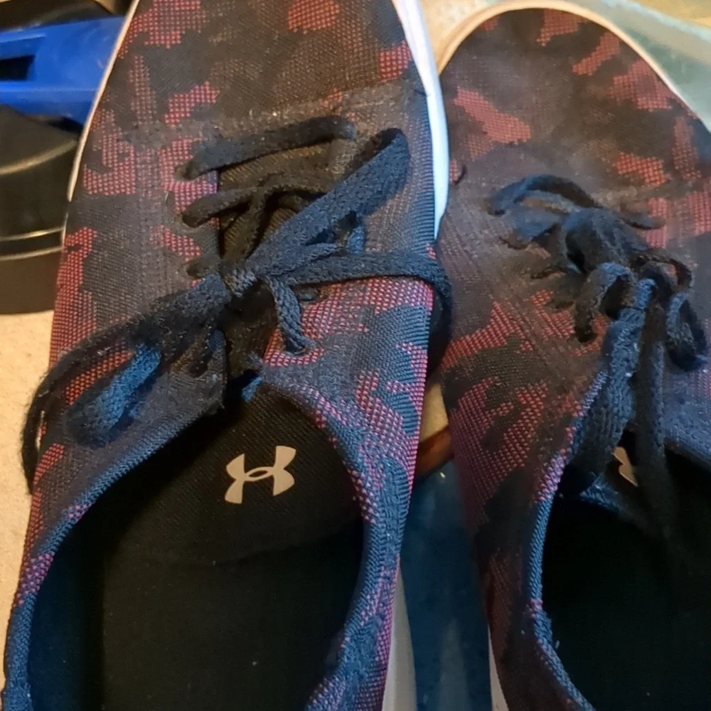 Under Armour rmour Canvas Shoes Size Y7 - Picture 2 of 4